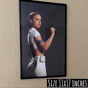 Natalie Portman STAR WARS Poster